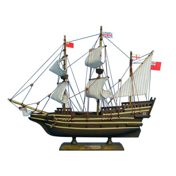 Hampton Nautical Mayflower Tall Ship 7 L x 2 W x 6 H 